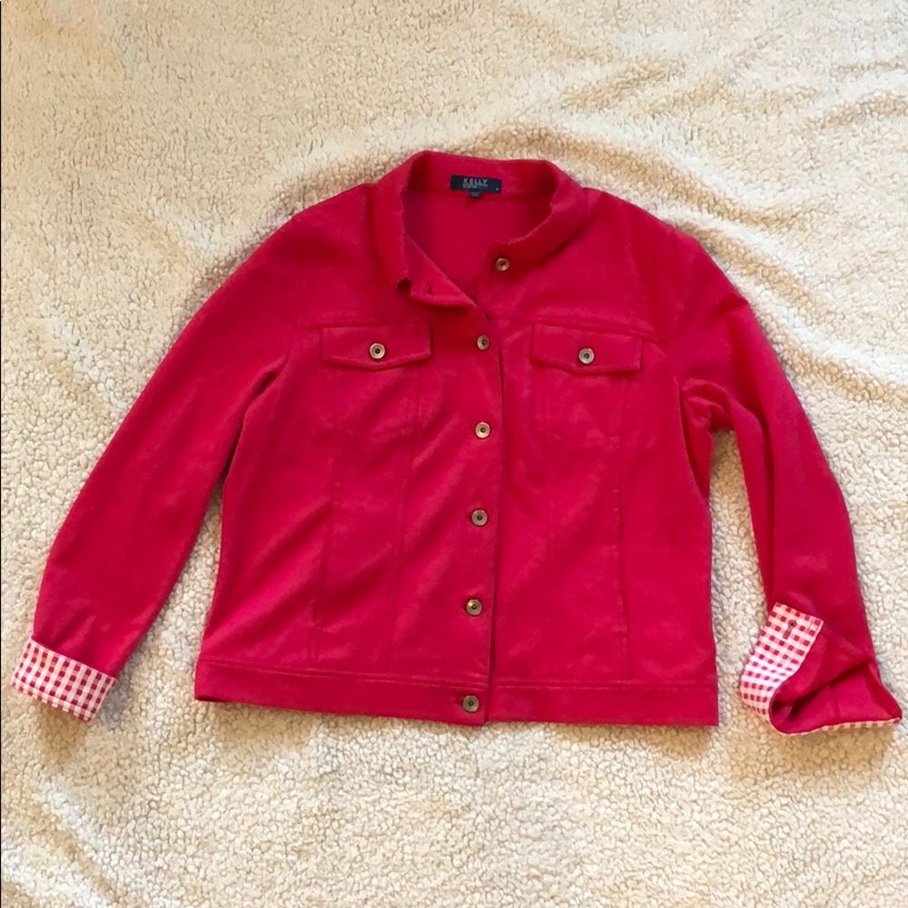 Red Checkered Jacket